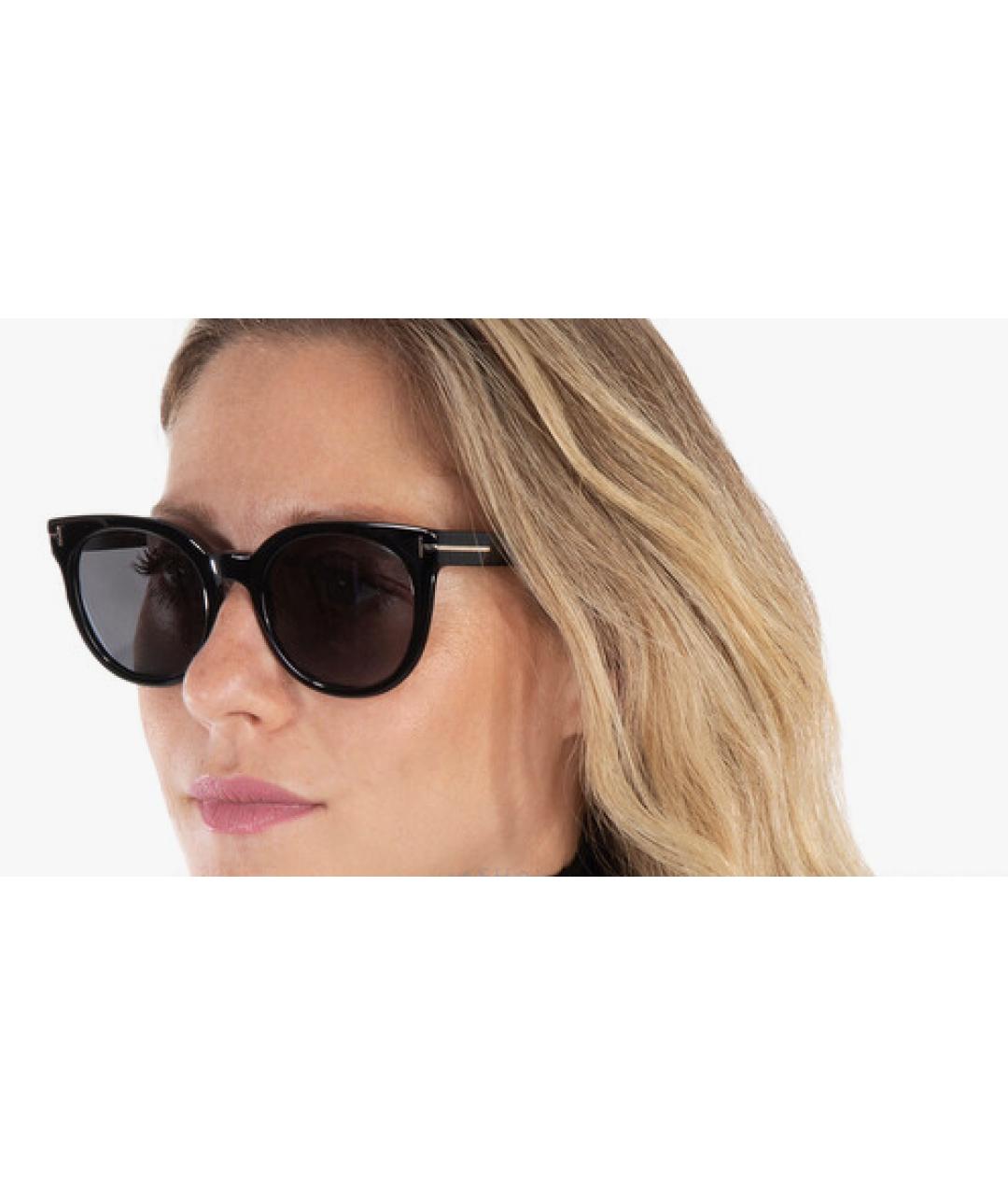 TOM FORD Черные солнцезащитные очки, фото 4