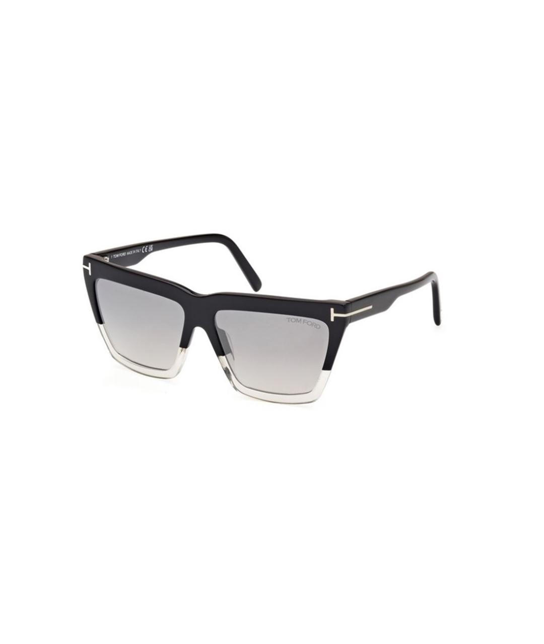 TOM FORD Черные солнцезащитные очки, фото 1