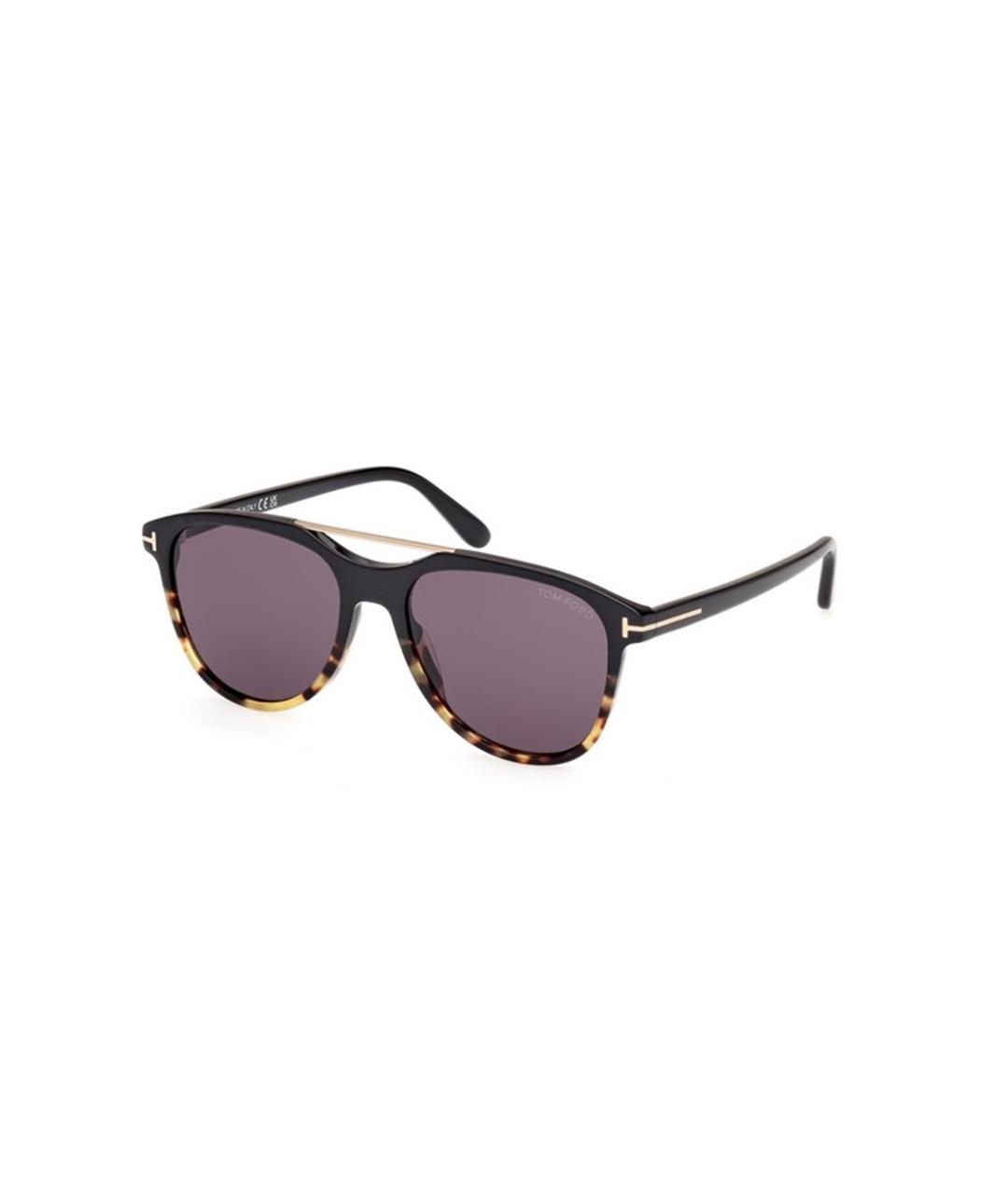 TOM FORD Черные солнцезащитные очки, фото 1