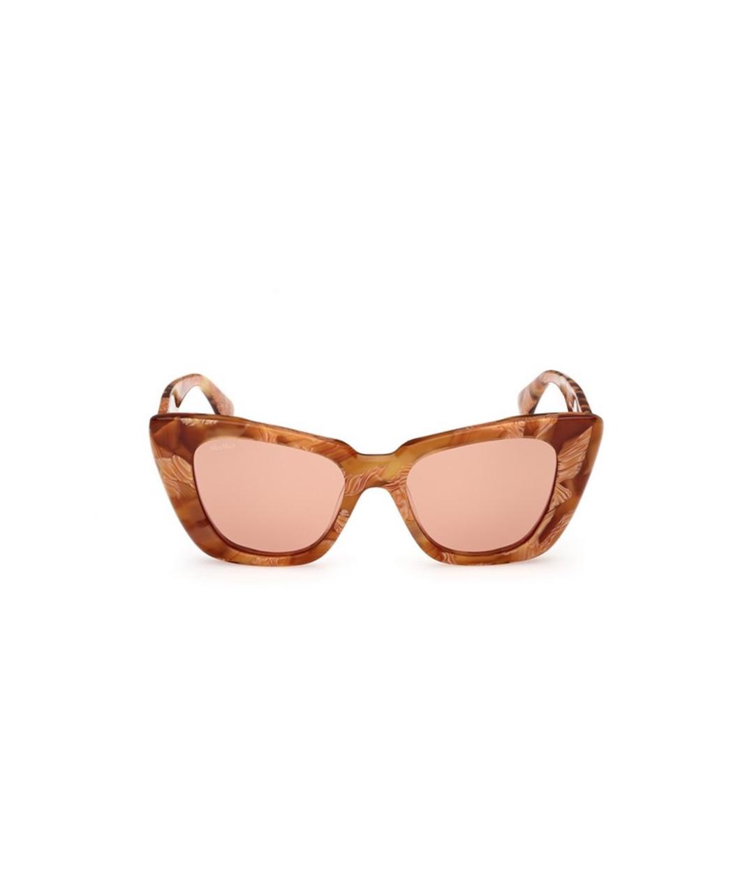 MAX MARA Коричневые солнцезащитные очки, фото 3