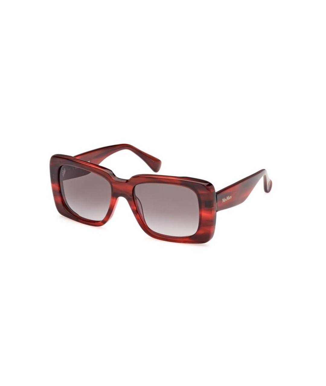 MAX MARA Красные солнцезащитные очки, фото 1