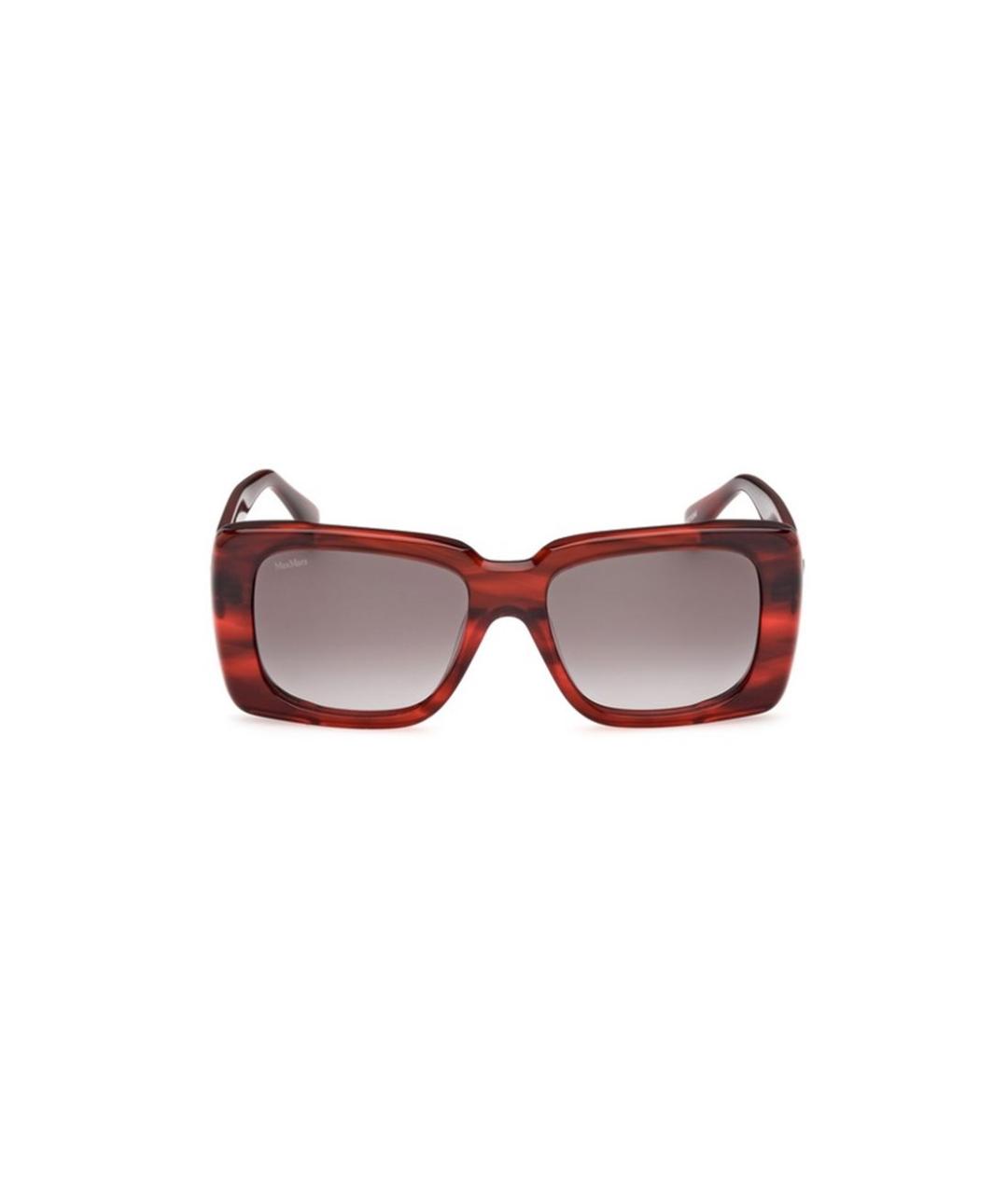 MAX MARA Красные солнцезащитные очки, фото 3