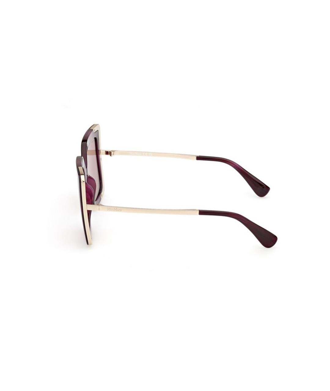 MAX MARA Фиолетовые солнцезащитные очки, фото 2