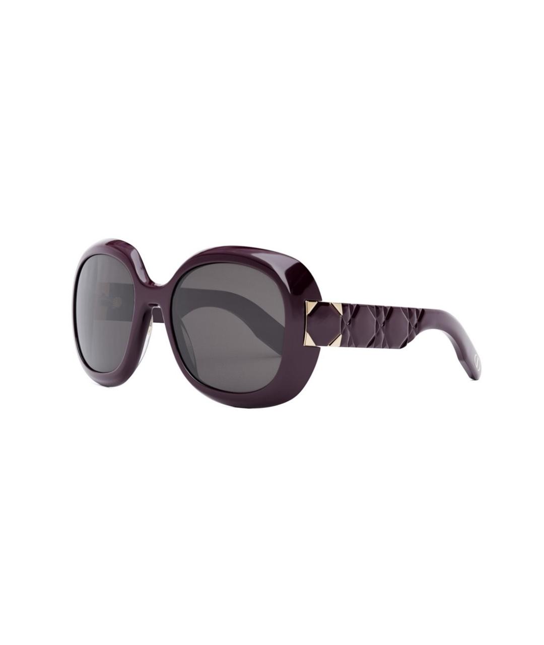 CHRISTIAN DIOR Фиолетовые солнцезащитные очки, фото 1