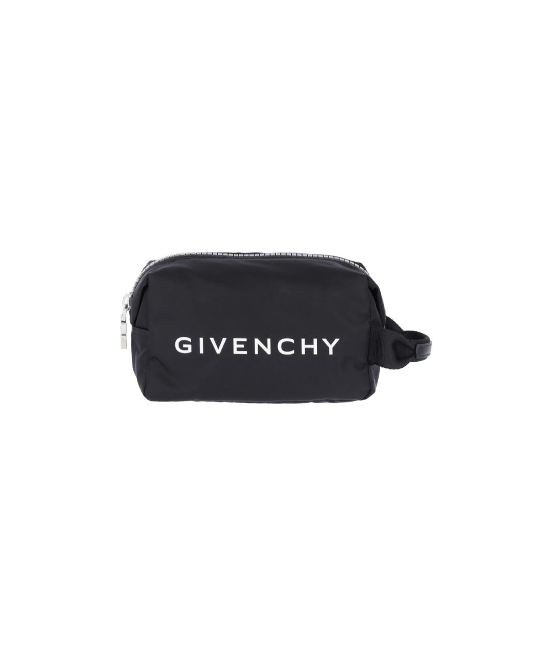 GIVENCHY Черная синтетическая барсетка, фото 1