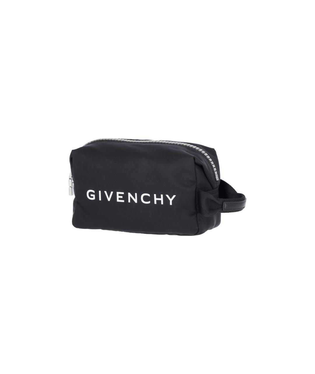 GIVENCHY Черная синтетическая барсетка, фото 2