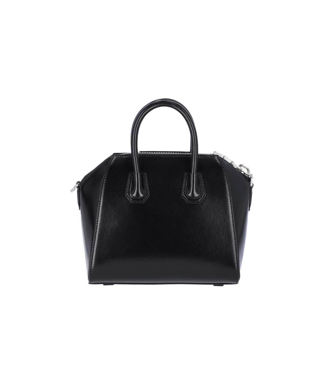 GIVENCHY Черная кожаная сумка тоут, фото 1