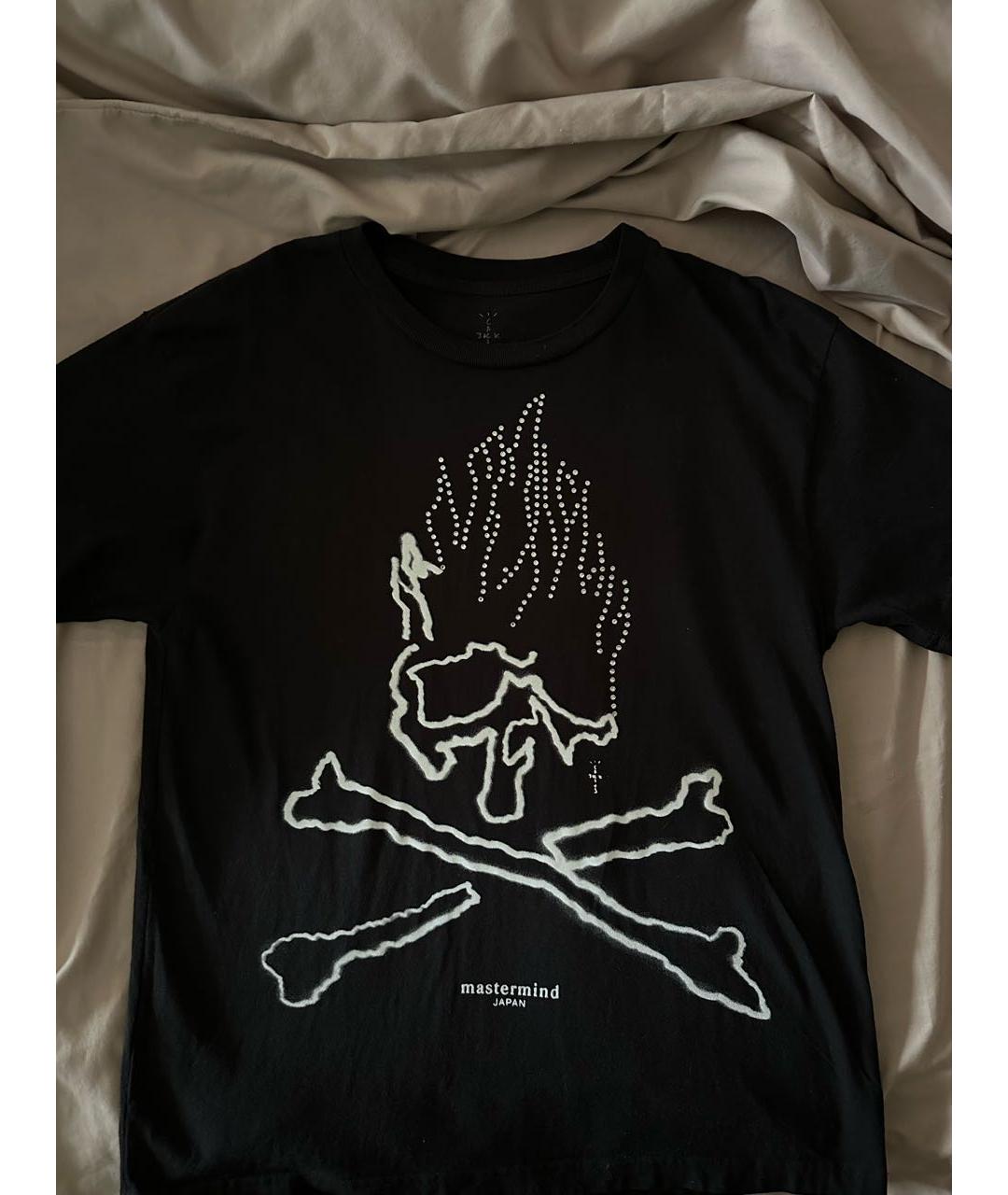 CACTUS JACK BY TRAVIS SCOTT Черная хлопковая футболка, фото 6