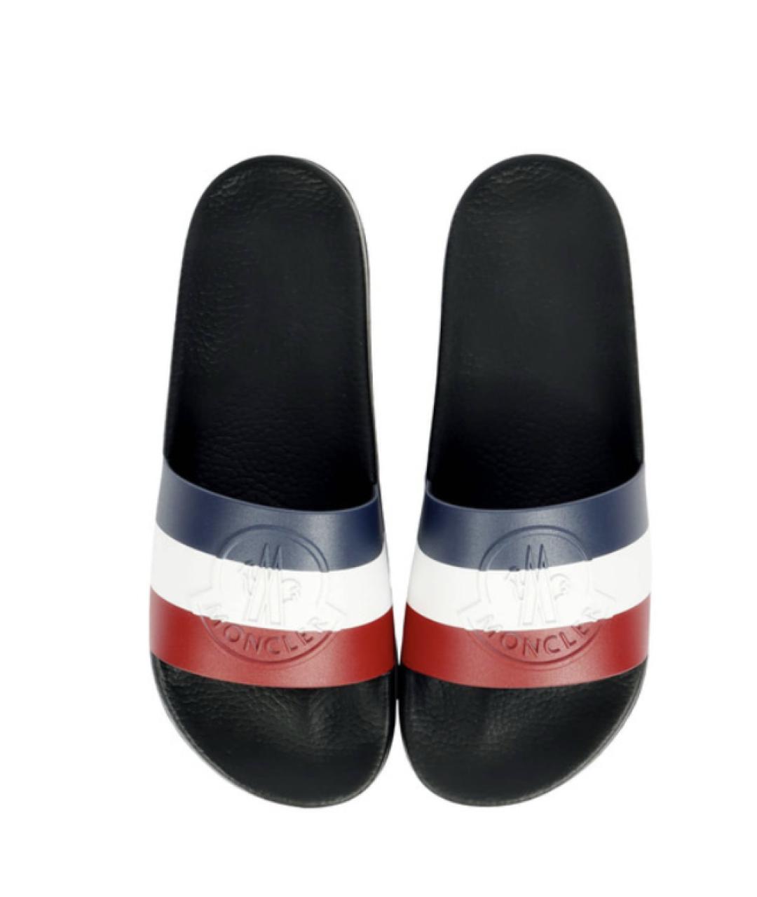MONCLER Мульти шлепанцы, фото 5