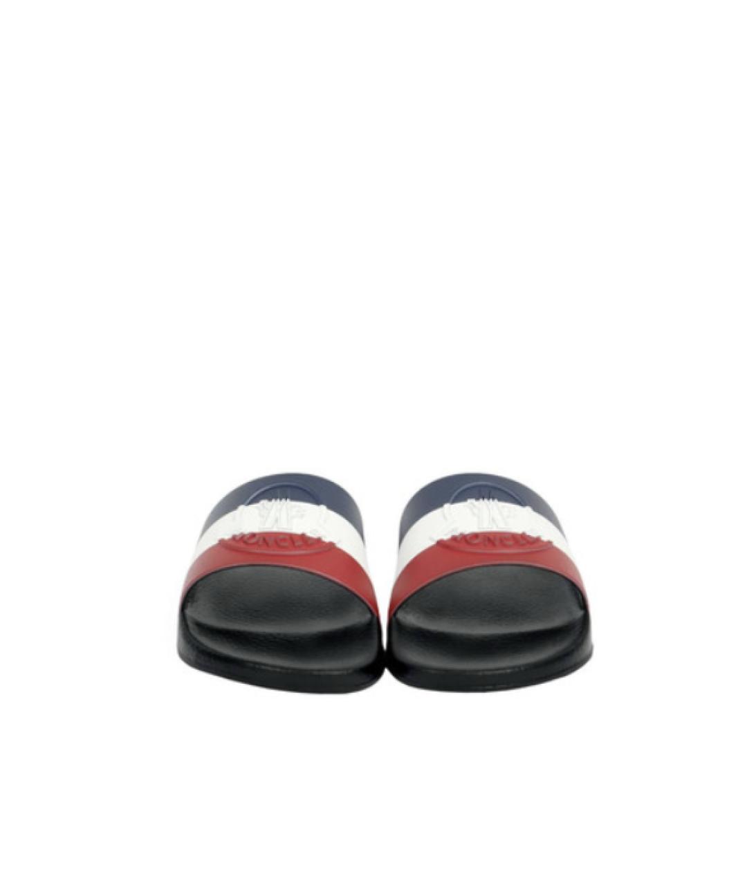 MONCLER Мульти шлепанцы, фото 3