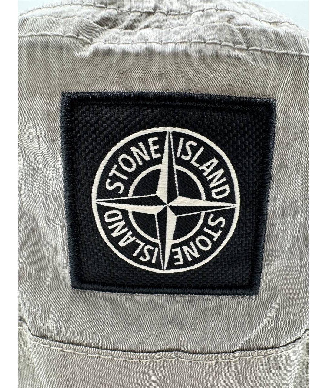 STONE ISLAND Серая хлопковая кепка/бейсболка, фото 8
