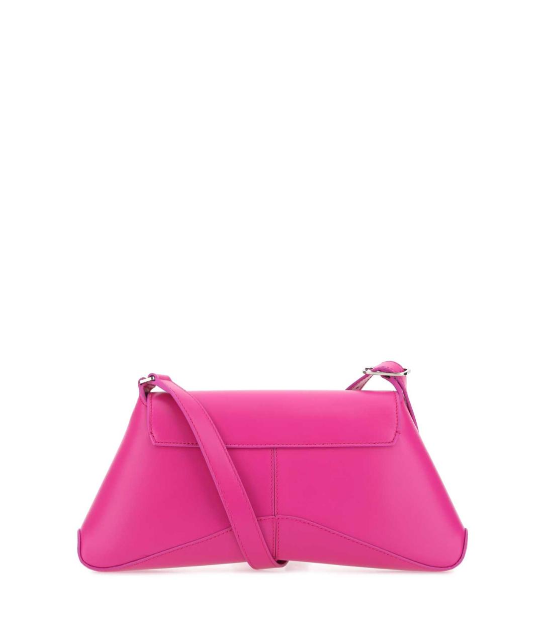 BALENCIAGA Розовая кожаная сумка через плечо, фото 3