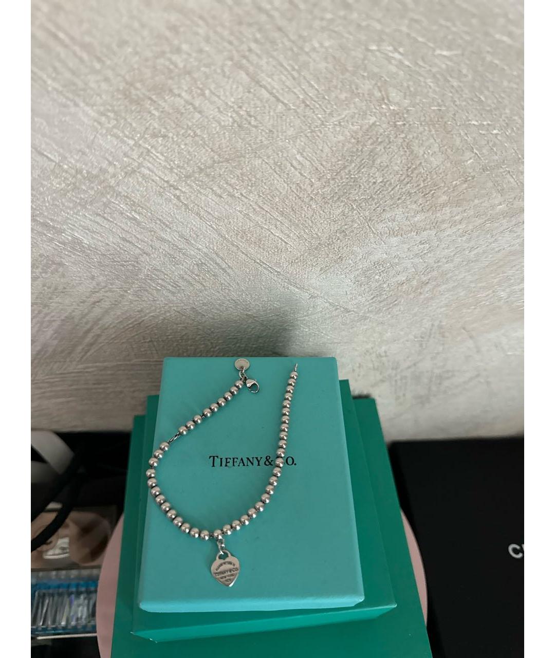 TIFFANY&CO Серебрянный серебряный браслет, фото 2