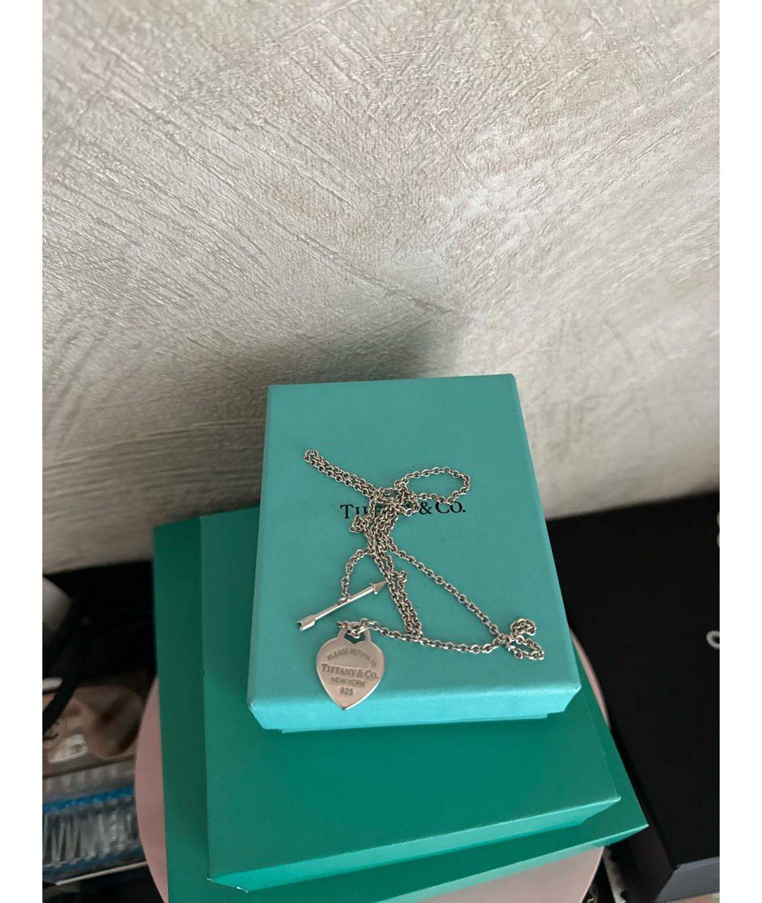 TIFFANY&CO Серебряная серебряная подвеска, фото 2