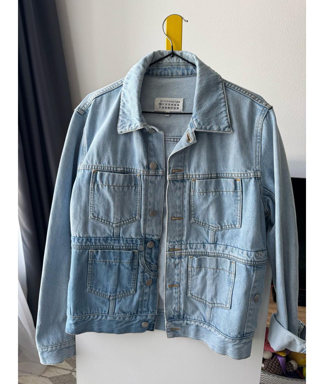MAISON MARGIELA Голубая деним куртка, фото 6