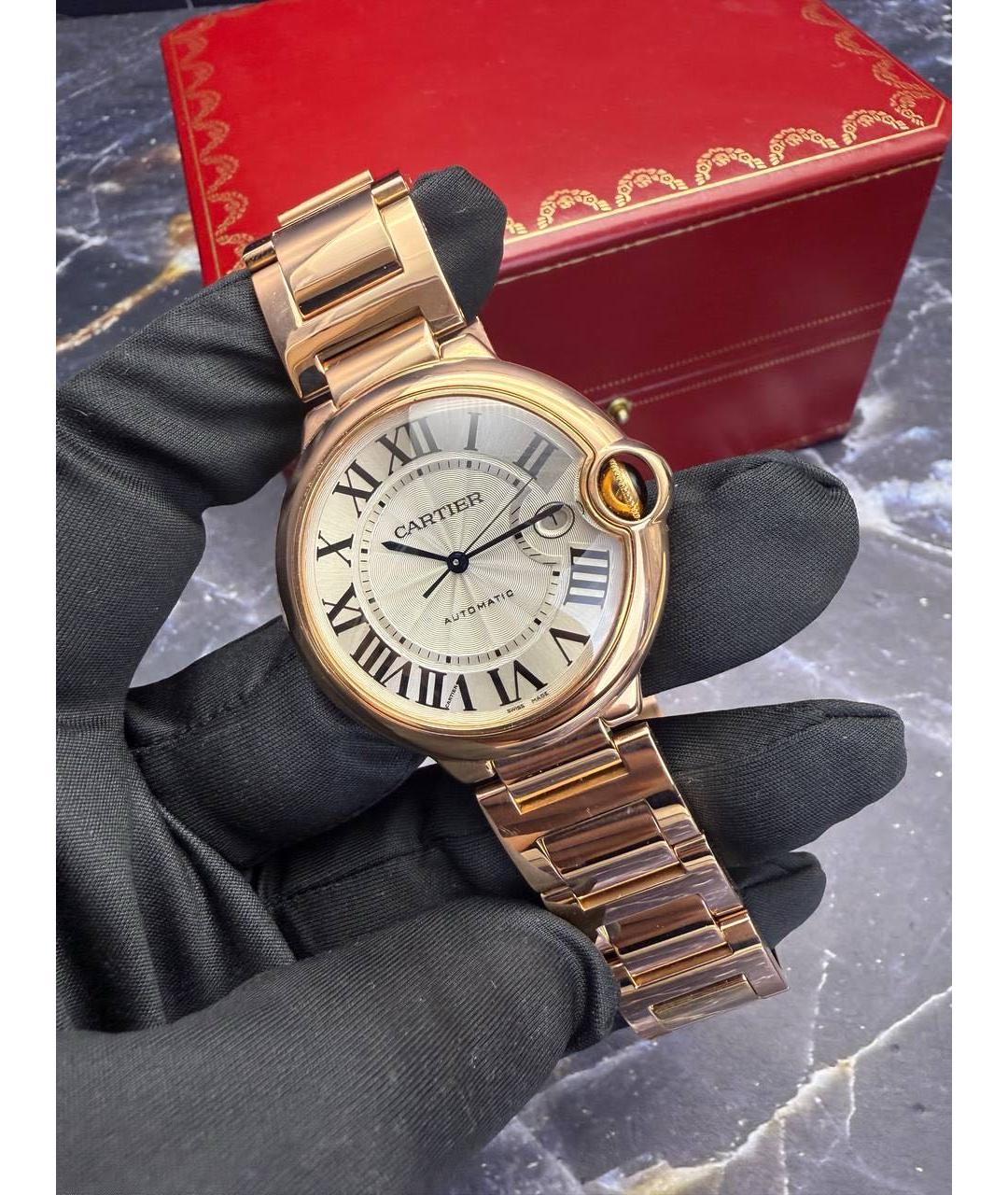 CARTIER Золотые часы из розового золота, фото 6