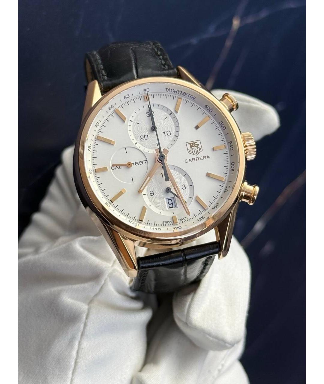 TAG HEUER Часы из розового золота, фото 2