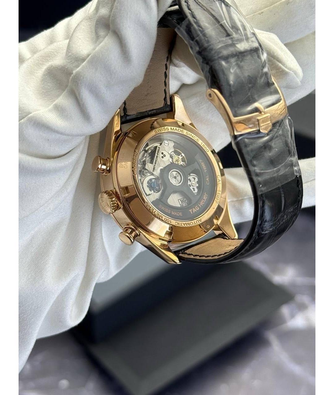 TAG HEUER Часы из розового золота, фото 5