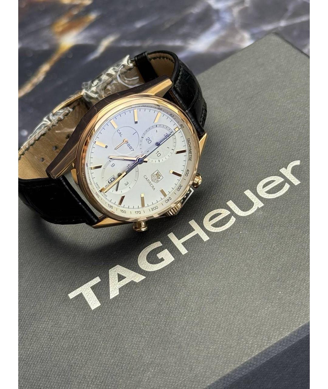 TAG HEUER Часы из розового золота, фото 6