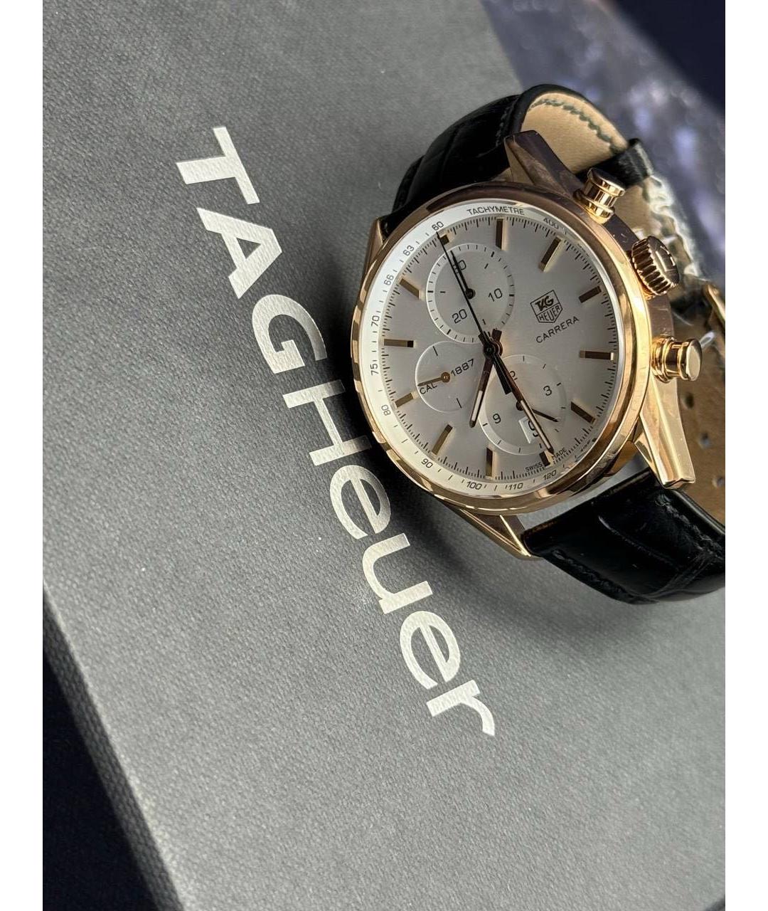 TAG HEUER Часы из розового золота, фото 4