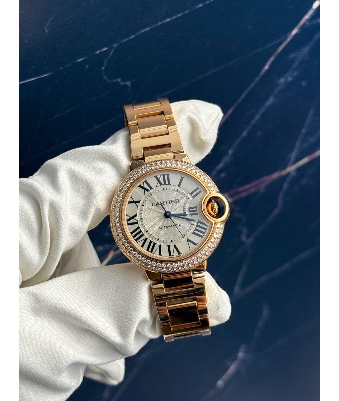 CARTIER Золотые часы из розового золота, фото 4