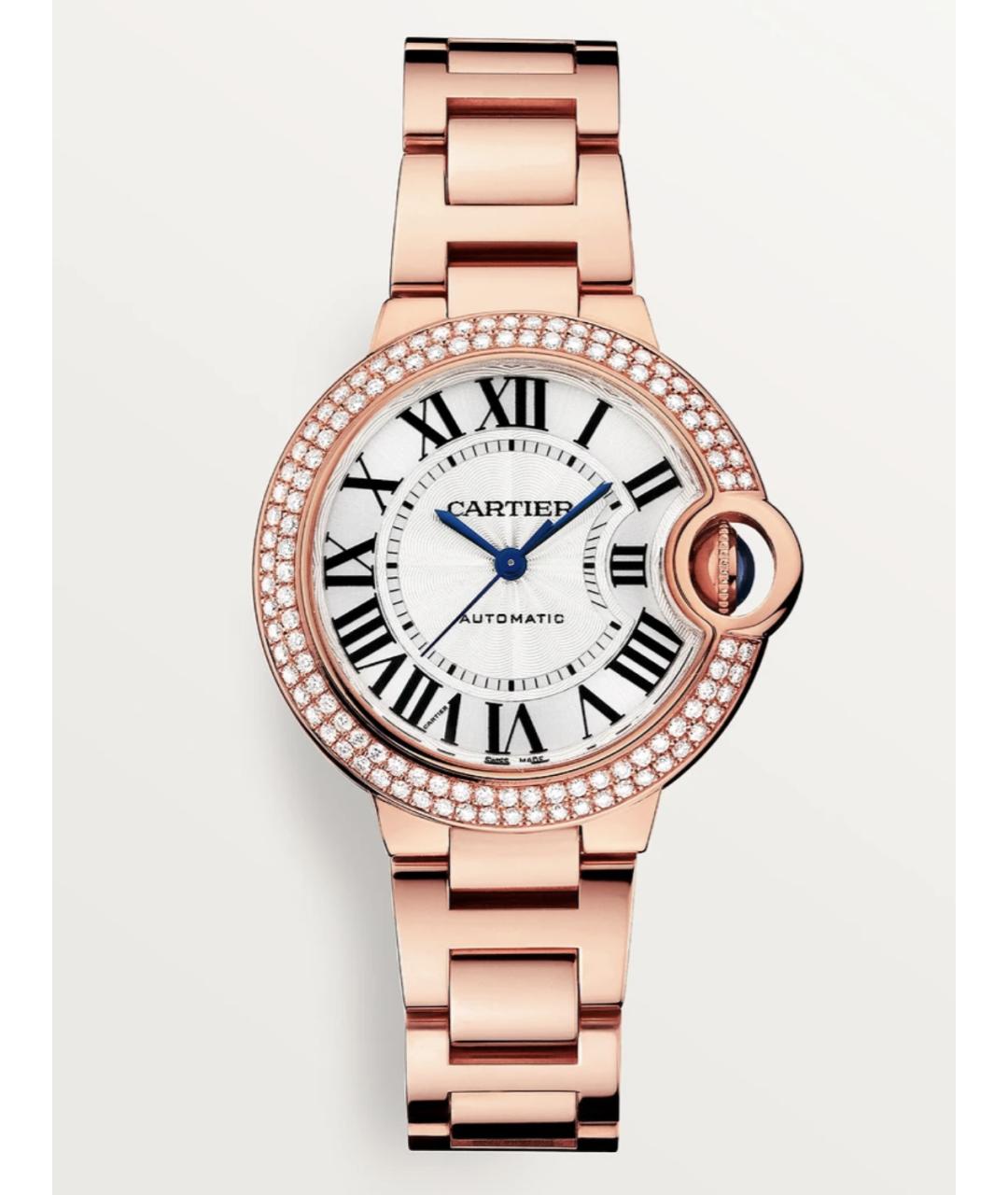 CARTIER Золотые часы из розового золота, фото 10