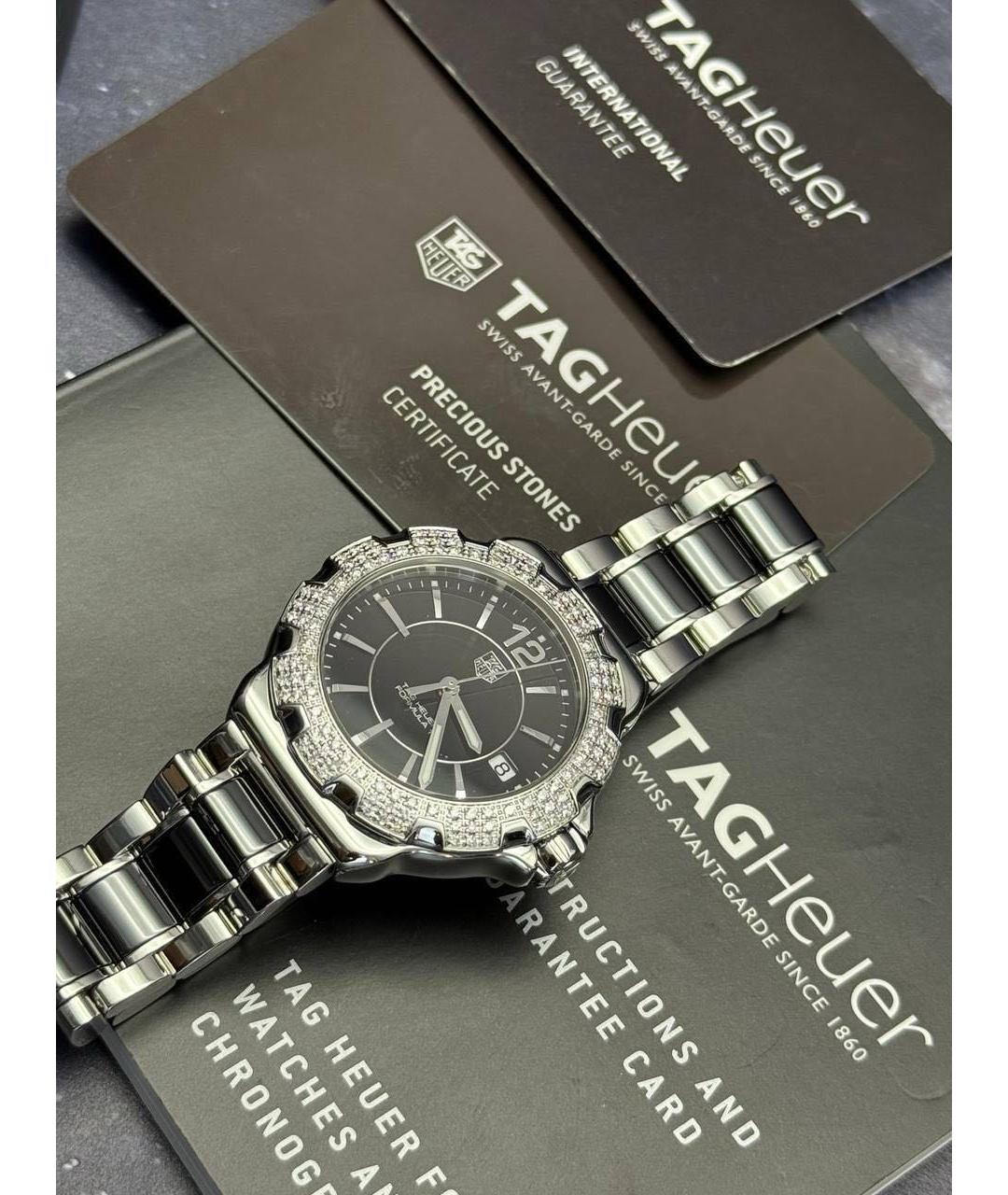 TAG HEUER Черные часы, фото 3