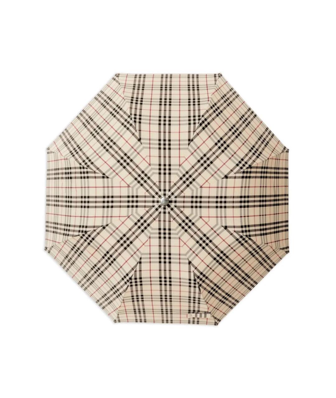 BURBERRY Бежевый зонт, фото 1