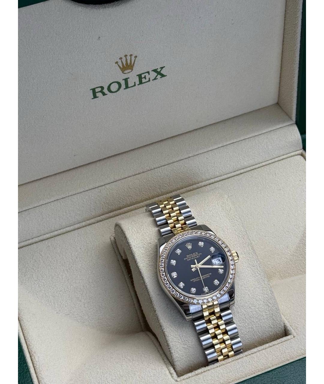 ROLEX Черные часы, фото 8
