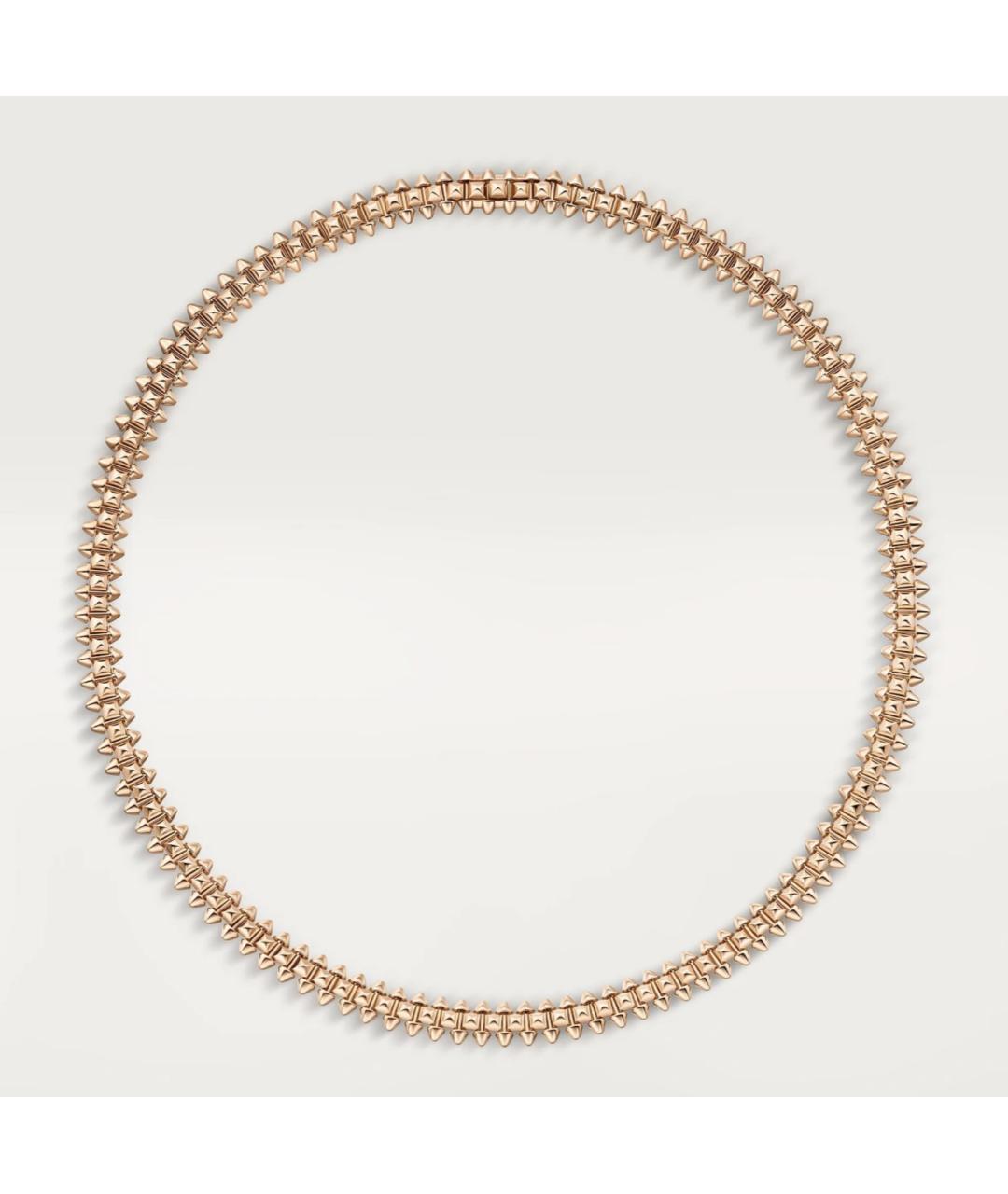 CARTIER Золотое колье из розового золота, фото 5