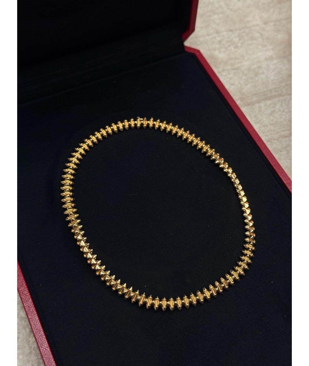 CARTIER Золотое колье из розового золота, фото 2