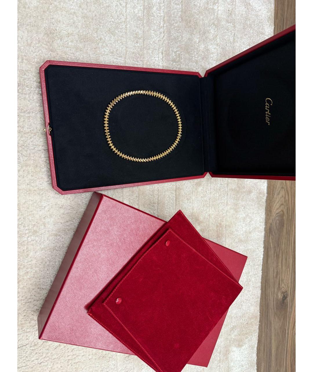 CARTIER Золотое колье из розового золота, фото 4