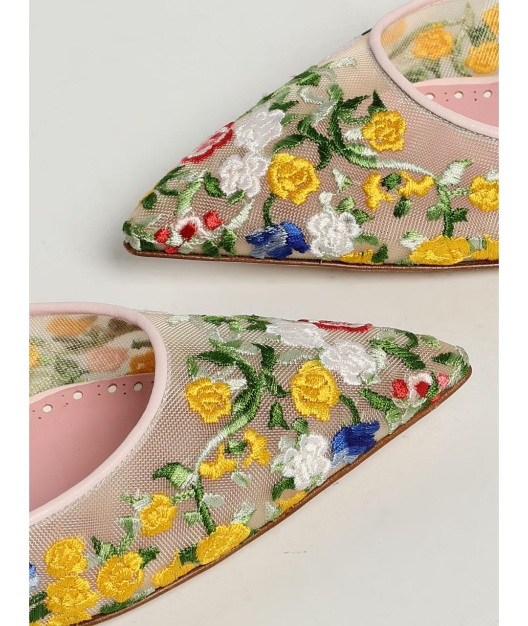 MANOLO BLAHNIK Мульти туфли, фото 4