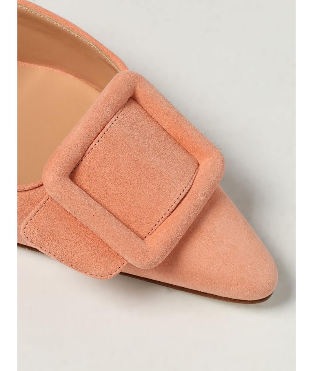 MANOLO BLAHNIK Коралловые мюли, фото 4