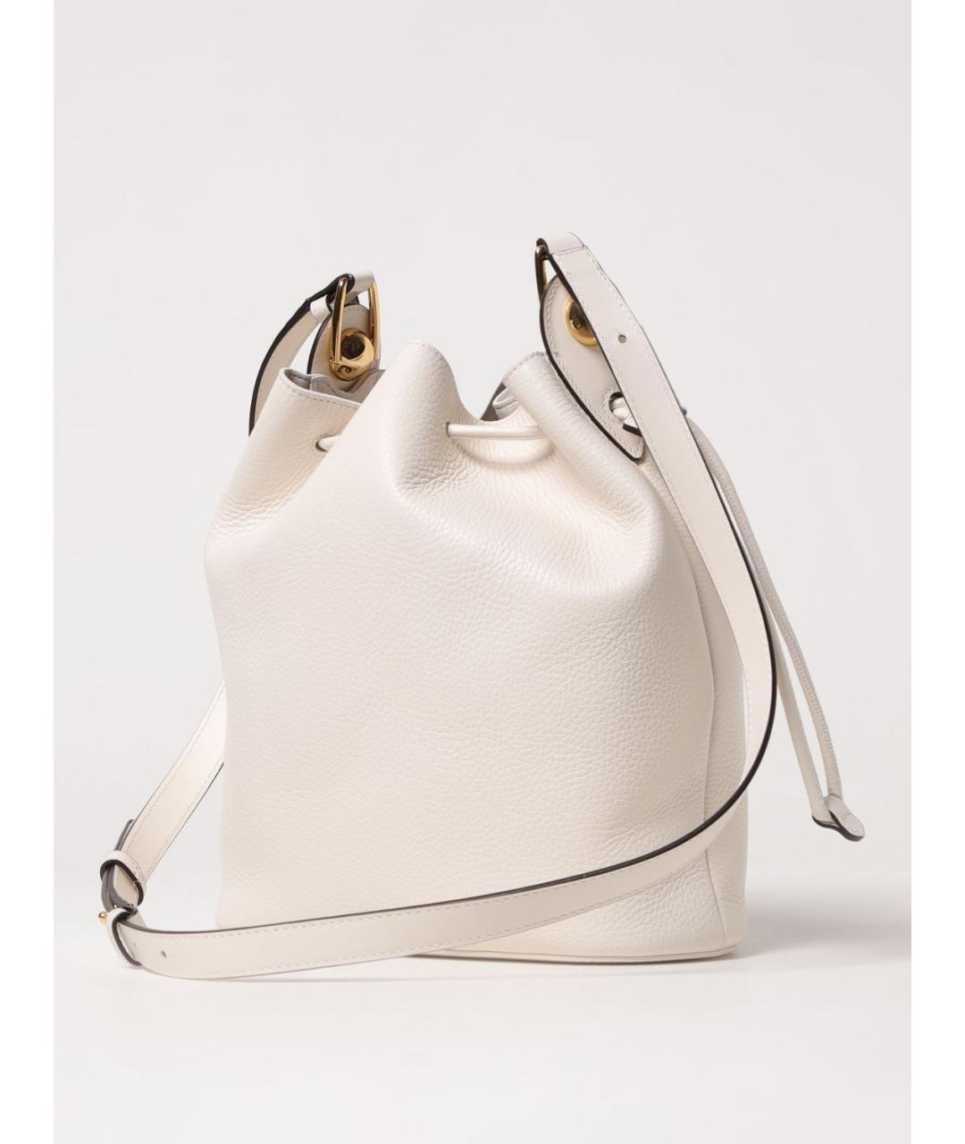 FURLA Белая кожаная сумка тоут, фото 3