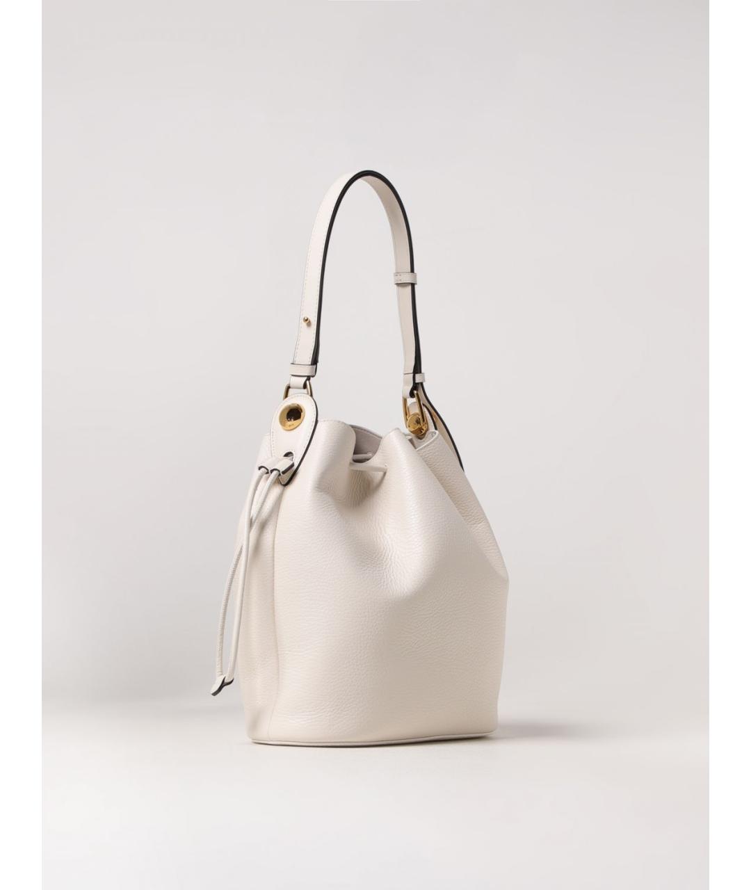 FURLA Белая кожаная сумка тоут, фото 2