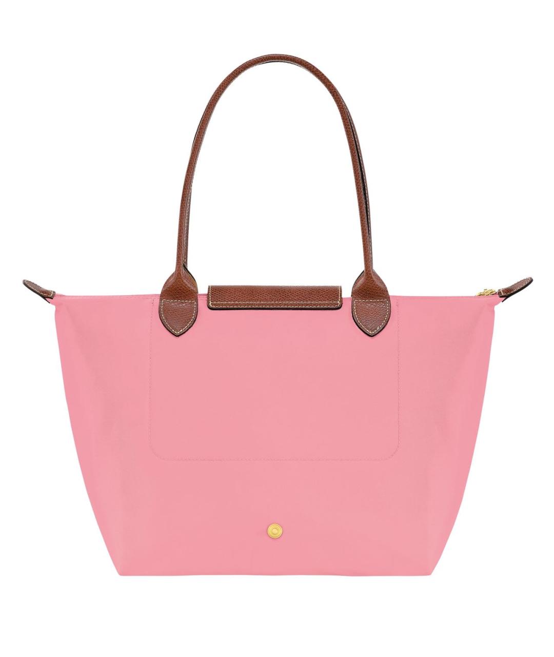 LONGCHAMP Розовая синтетическая сумка тоут, фото 3