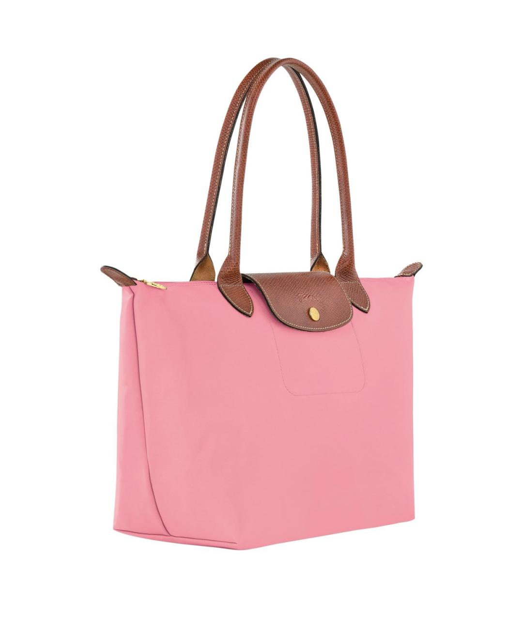 LONGCHAMP Розовая синтетическая сумка тоут, фото 2