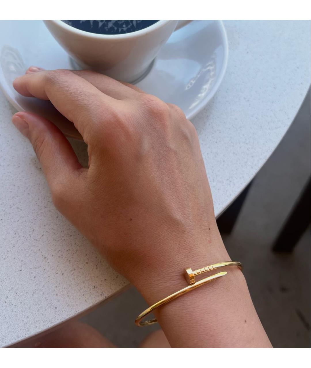 CARTIER Золотой браслет из желтого золота, фото 2