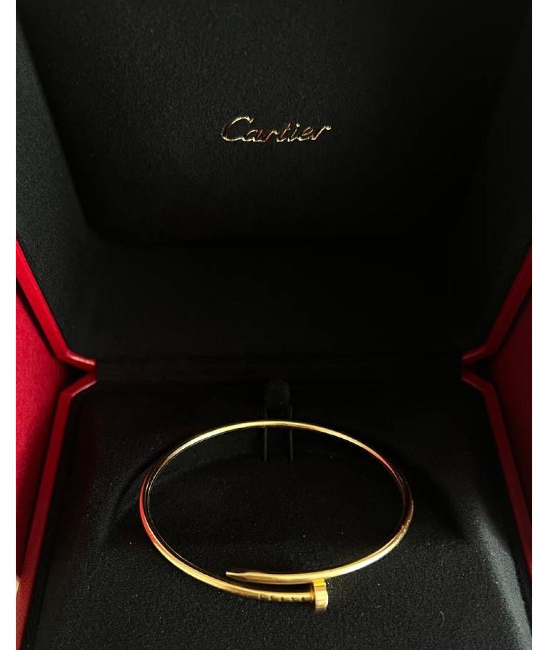 CARTIER Золотой браслет из желтого золота, фото 3
