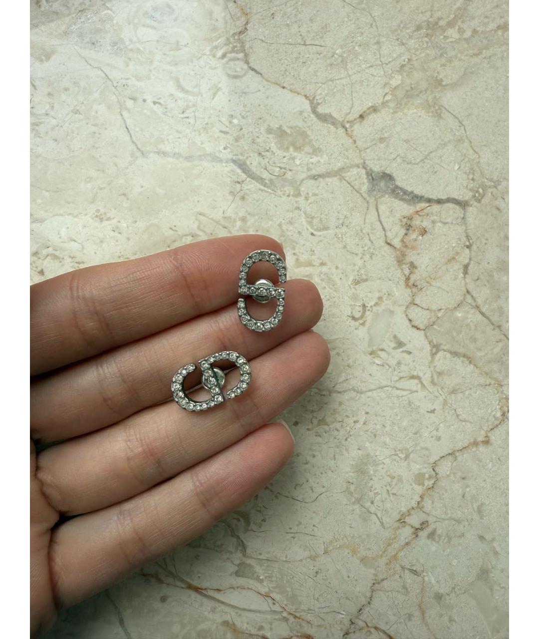 CHRISTIAN DIOR Металлические серьги, фото 4
