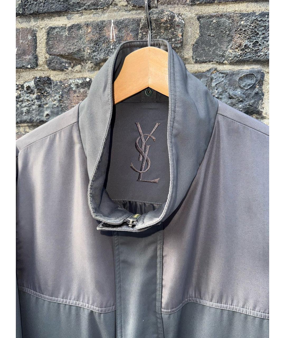 SAINT LAURENT Полиэстеровая куртка, фото 2