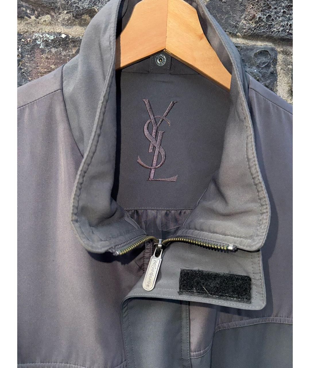 SAINT LAURENT Полиэстеровая куртка, фото 5