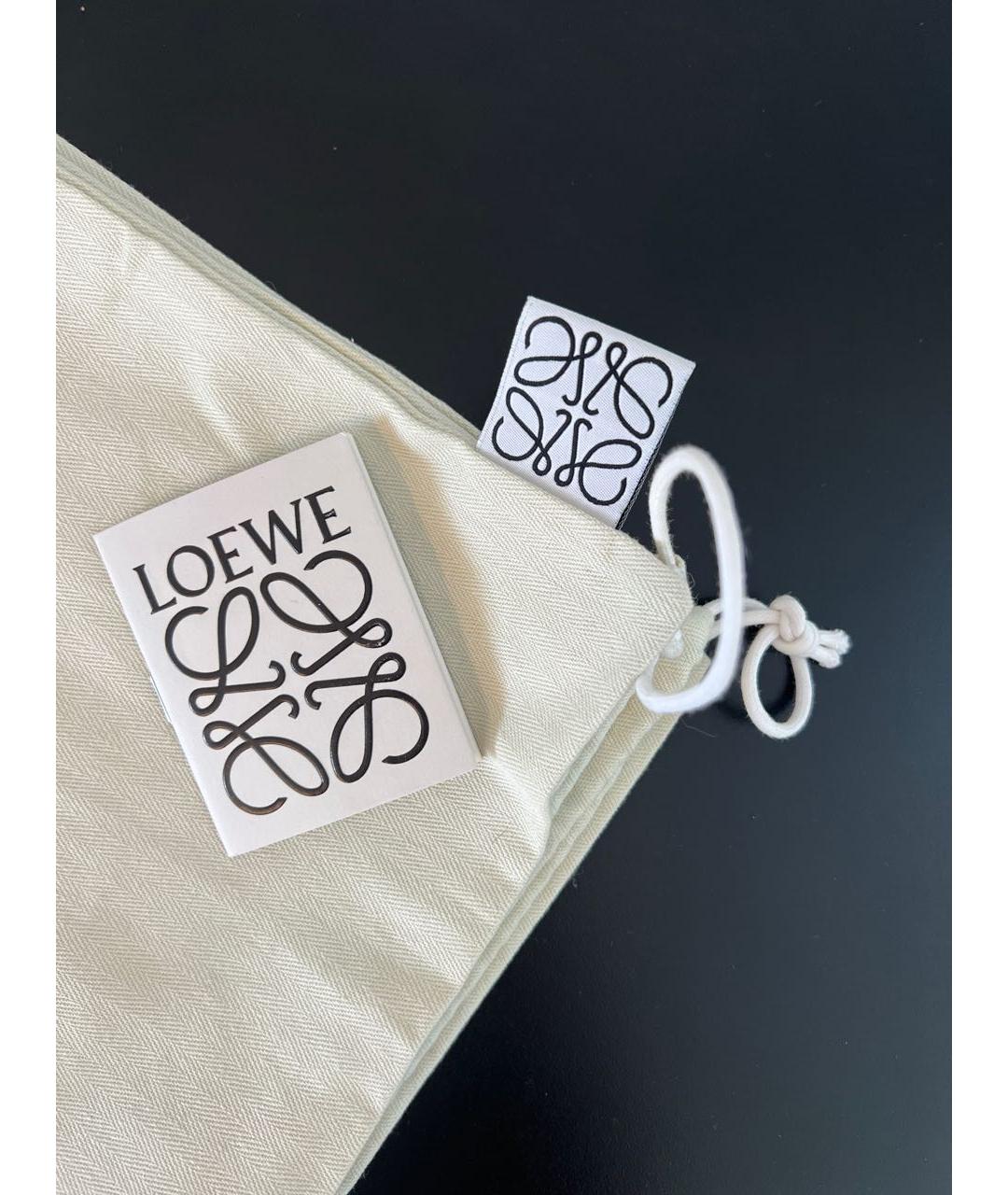 LOEWE Бежевая сумка тоут, фото 6