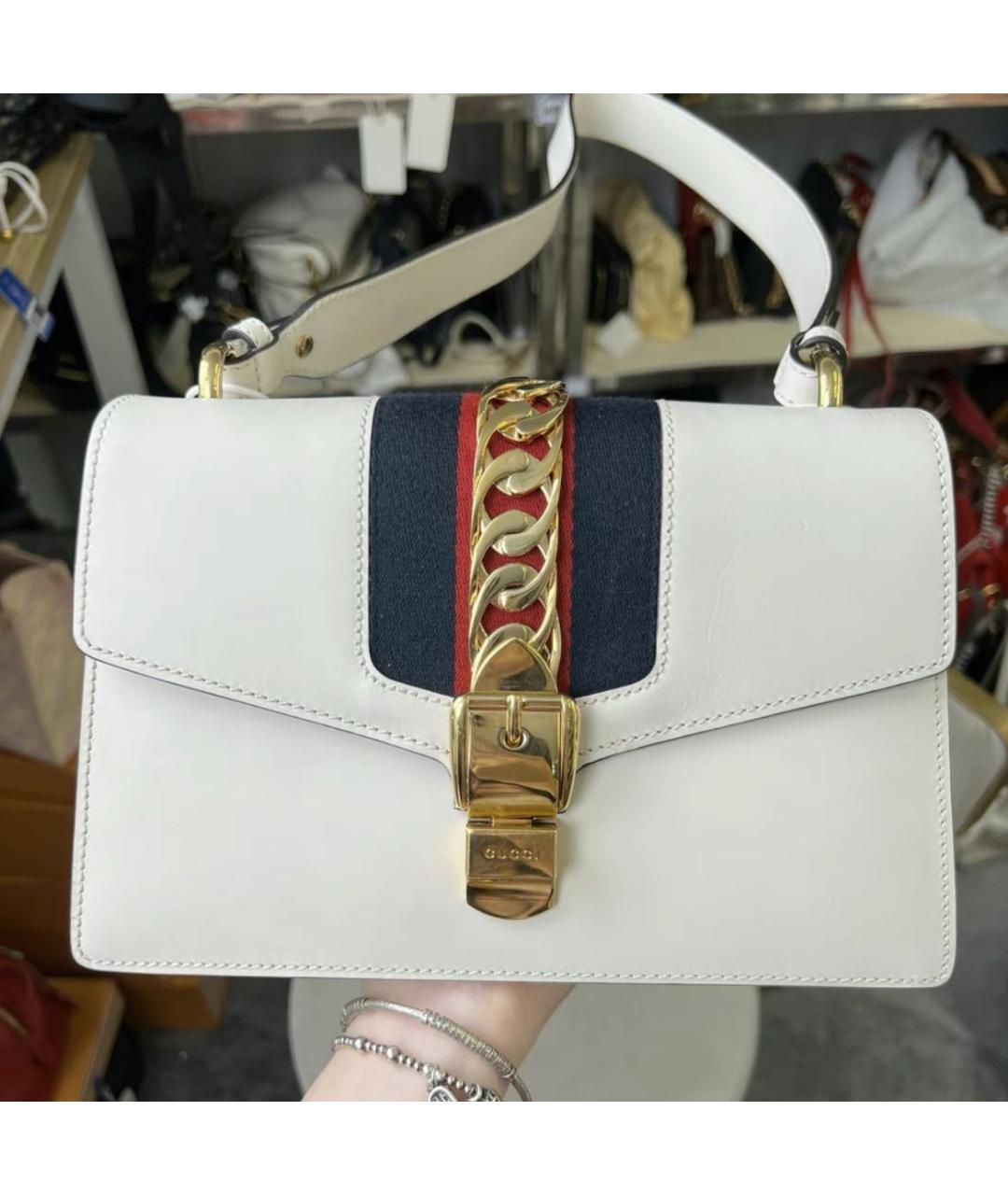 GUCCI Кожаная сумка через плечо, фото 2