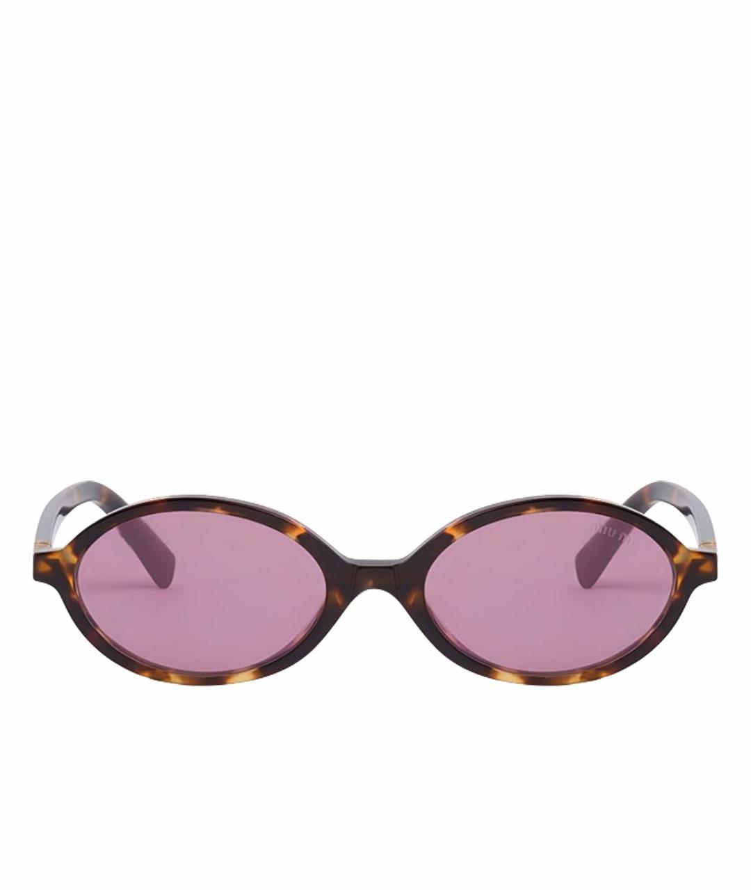 MIU MIU Розовые солнцезащитные очки, фото 1
