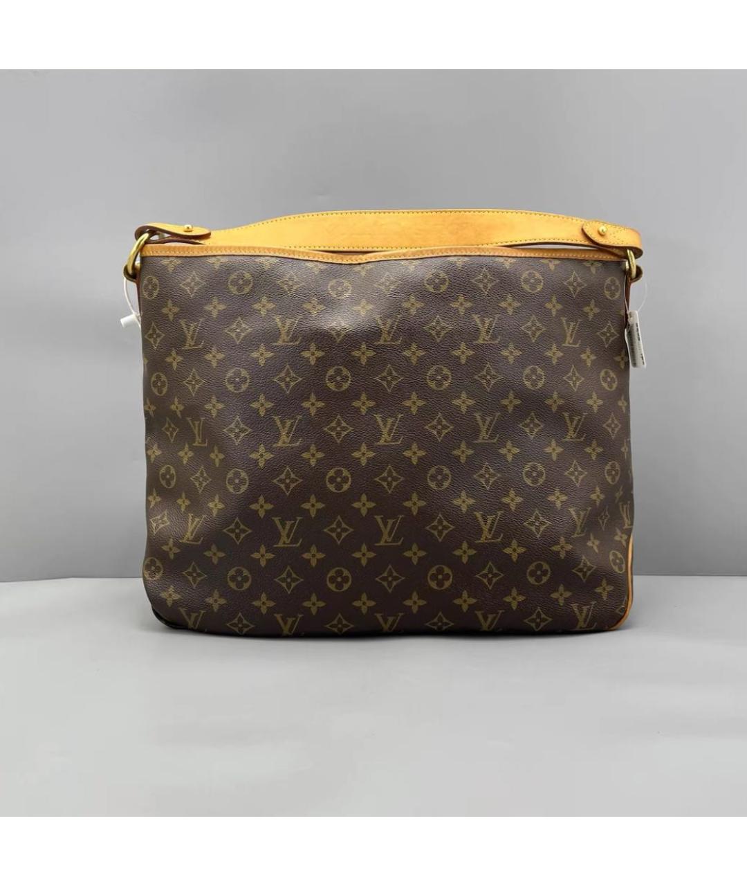LOUIS VUITTON Коричневая сумка тоут, фото 5