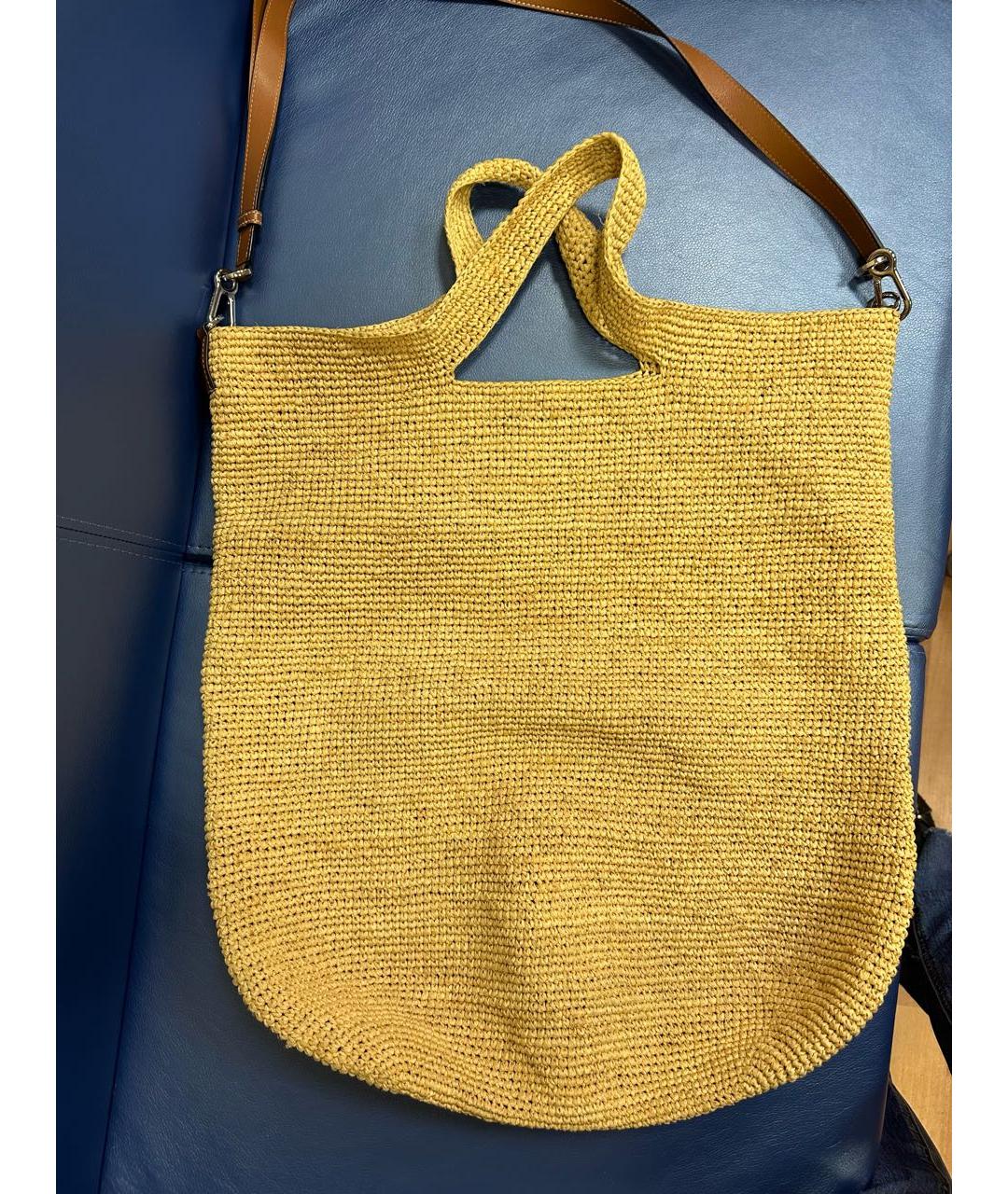 LOEWE Пелетеная пляжная сумка, фото 2