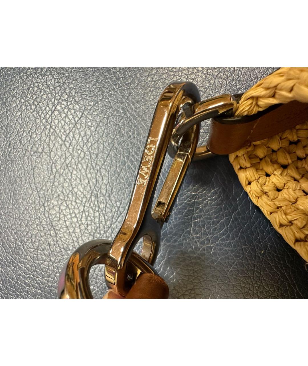 LOEWE Пелетеная пляжная сумка, фото 6