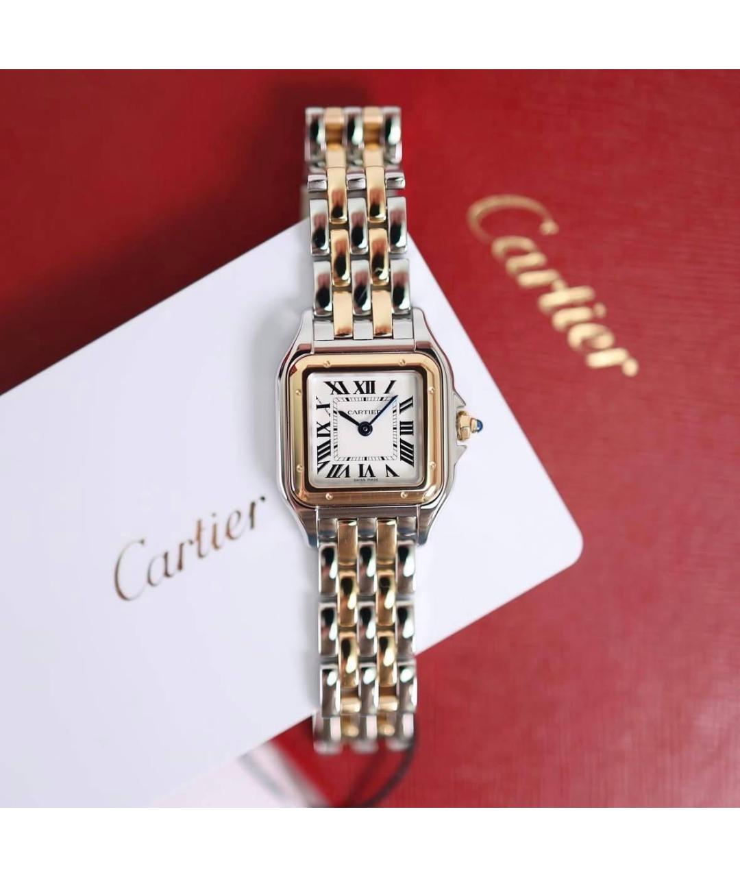 CARTIER Золотые часы из желтого золота, фото 2